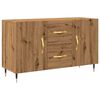vidaXL Dulap, stejar artizanal, 100x36x60 cm, lemn prelucrat