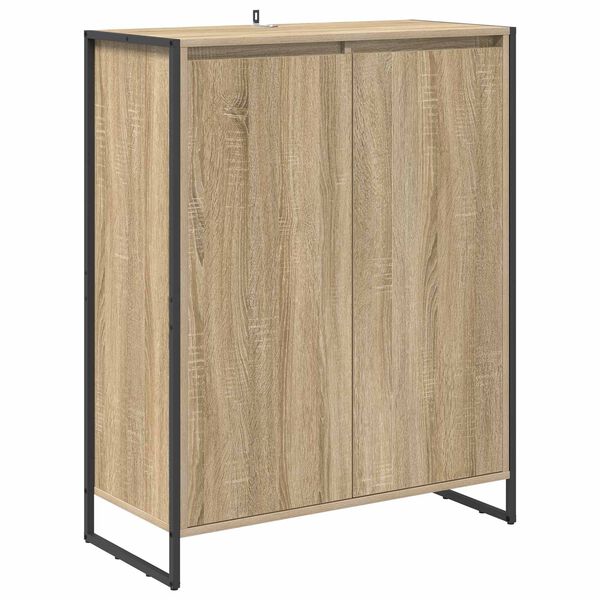 vidaXL Dulap pentru pantofi Sonoma 79 x 36 x 100 cm Lemn compozit