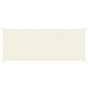 vidaXL P&acirc;nză de umbră Crem 6 x 2,5 m 100% poliester Oxford