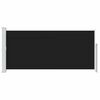 vidaXL Copertină laterală retractabilă, negru, 140x300 cm
