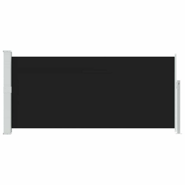 vidaXL Copertină laterală retractabilă, negru, 140x300 cm
