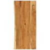 vidaXL Blat lavoar de baie, 140x52x3,8 cm, lemn masiv de acacia