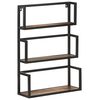 vidaXL Raft de perete, 60x20x85 cm, lemn masiv reciclat