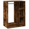 vidaXL Dulap, stejar fumuriu, 77x48x102 cm, lemn prelucrat