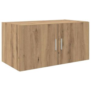 vidaXL Dulap de perete stejar artizanal 80 x 42.5 x 40 cm