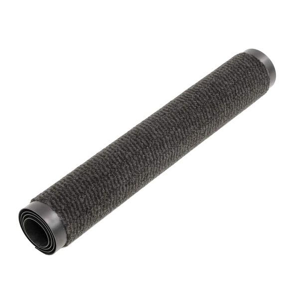 vidaXL Covor de ușă anti-praf, negru, 120x180 cm, dreptunghiular