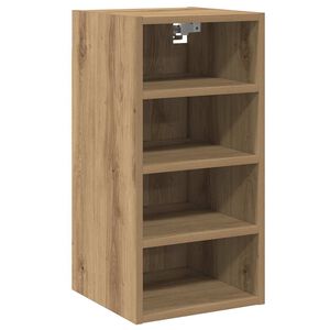 vidaXL Dulap suspendat &ldquo;Riga&rdquo;, stejar artizanal, 30x29,5x60 cm