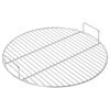 vidaXL Grill de grătar cu m&acirc;nere, rotund, &Oslash;44,5 cm oțel inoxidabil 304