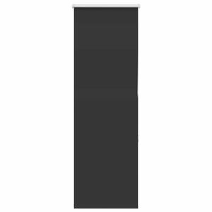 vidaXL Jaluzea cu role opace negru 55x130 cm lățime material 50,7 cm