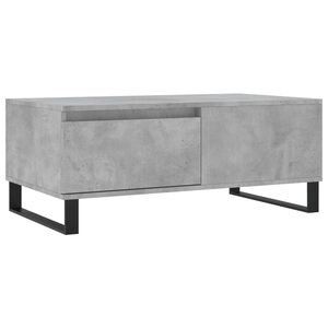 vidaXL Măsuță de cafea, gri beton, 90x50x36,5 cm, lemn compozit