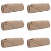 vidaXL Pături de aruncat 6 pcs Culoare Cămilă 210 x 140 cm Molton