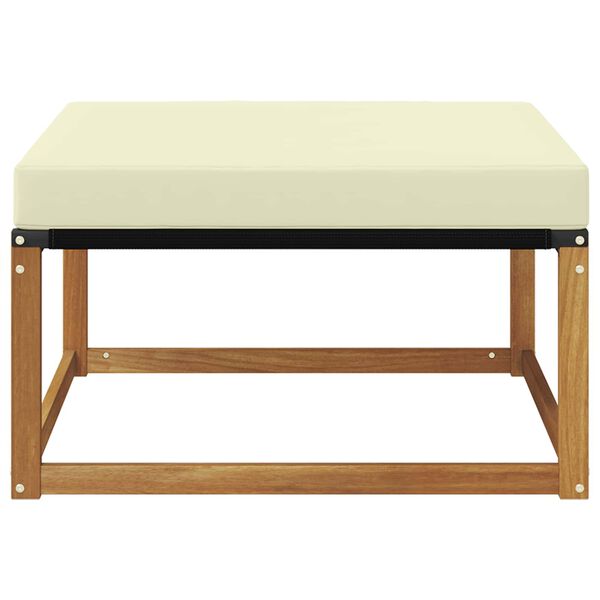 vidaXL Taburet pentru exterior Lemn Solid de Acacia natural