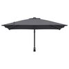 vidaXL Parasol de Grădină Antracit și negru 248.5 x 247.5 x 160 cm