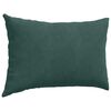 vidaXL Perne pentru canapea 2 pcs Verde &icirc;nchis 60 x 40 cm