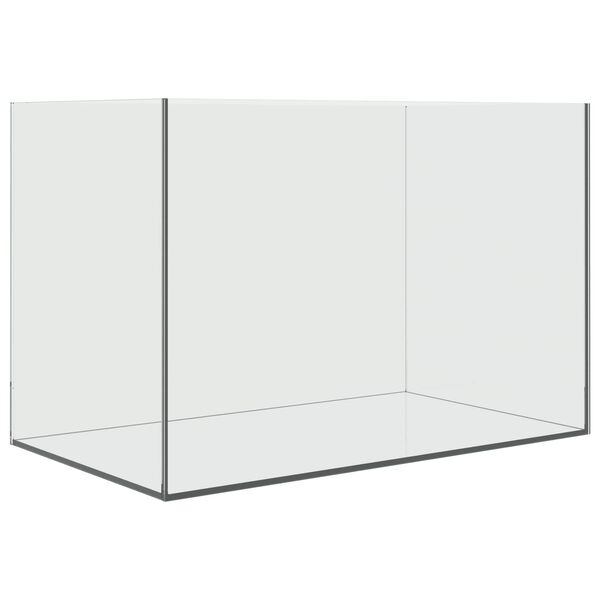 vidaXL Acvariu cu depozitare Transparent 60 x 35 x 40 cm Sticlă