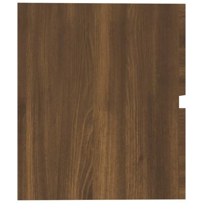vidaXL Dulap chiuvetă, stejar maro, 60x38,5x45 cm, lemn prelucrat