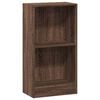 vidaXL Bibliotecă, stejar maro, 40x24x76 cm, lemn prelucrat