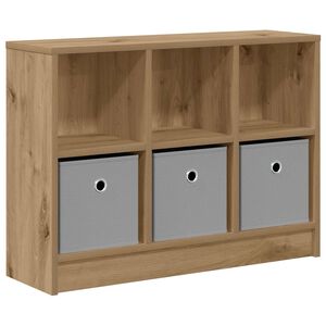 vidaXL Bufet cu sertar Stejar Artizanal 73,5 x 22,5 x 53,5 cm