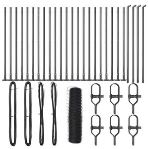 vidaXL St&acirc;lp de gard. Gri