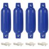 vidaXL | Bumpere de barcă | albastru 41 x 11,5 cm PVC