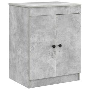 vidaXL Dulap de Baie Gri Beton 54 x 41 x 70 cm Lemn prelucrat