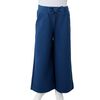 Pantaloni pentru copii cu picioare largi, bleumarin, 104
