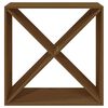 vidaXL Dulap de vinuri, maro miere, 62x25x62 cm, lemn masiv de pin