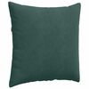 vidaXL Perne pentru canapea 2 pcs Verde &icirc;nchis 80 x 80 cm