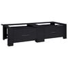 vidaXL Suport pentru mașina de spălat 2 pcs Negru 64 x 55 x 32.5 cm