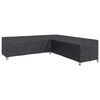vidaXL Husă pentru mobilă 325 x 325 x 80 cm Material Oxford 210D Negru