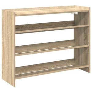 vidaXL Pantofar, stejar sonoma, 80x25x62 cm, lemn prelucrat
