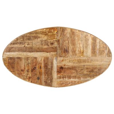 vidaXL Masă de bucătărie, 160x90x75 cm, lemn de mango nefinisat