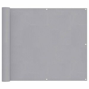 vidaXL Ecran de balcon 90 x 200 cm Oxford alu acoperit cu PU