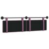 vidaXL Cap de pat suspendat Pe perete Violet 190 x 55 x 5 cm Catifea