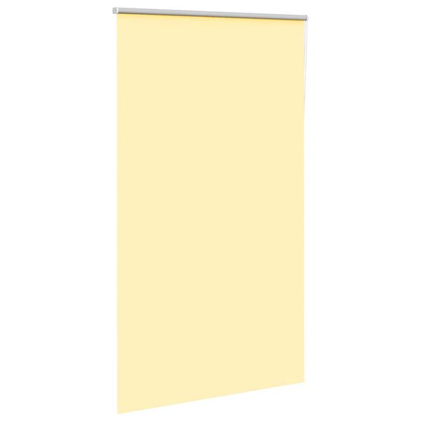 vidaXL Jaluzea cu role opace Galben 125x210 cm lățime material 121,6 cm