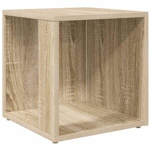 vidaXL Masă laterală, stejar sonoma, 33x33x34,5 cm, lemn prelucrat
