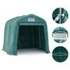 vidaXL Cort de garaj, verde, 2,4 x 2,4 m, PVC