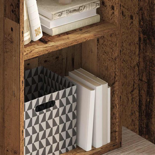 vidaXL Bibliotecă, lemn vechi, 40x30x77 cm, lemn prelucrat