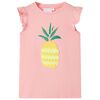 vidaXL Tricou pentru copii, roz, 128