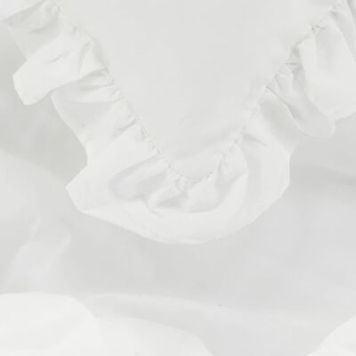 Venture Home Set lenjerie de pat „Levi”, 220x240 cm, alb, bumbac