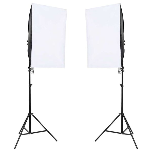 vidaXL Lumină profesională de studio, 2 buc., 40x60 cm