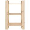 vidaXL Bibliotecă/Separator cameră, 60x35x91 cm, lemn masiv pin