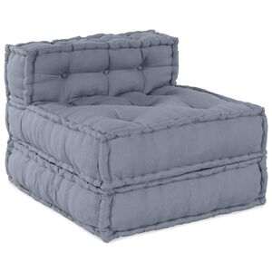 vidaXL Unitate de canapea modulară Țesătură Gri 70 x 70 x 56 cm