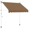 vidaXL Copertină retractabilă manuală Bej 300 cm
