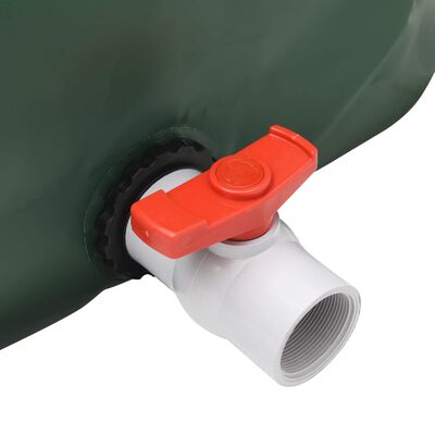 vidaXL Rezervor de apă cu robinet, pliabil, 1500 L, PVC