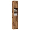 vidaXL Dulap de baie, lemn vechi, 32x25,5x190 cm, PAL