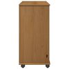 vidaXL Cabinet mobil Maro miere 63,5 x 39 x 79 cm Lemn de pin masiv