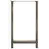 vidaXL Picioare de masă de bar, oțel natural, 2 buc., 60 x (100-101) cm, oțel