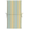 vidaXL Perne scaun grădină, 2 buc., multicolor, 100 x 50 x 3 cm