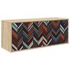 vidaXL Sistem de TV montat pe perete OMMEN 102 x 33 x 40 cm